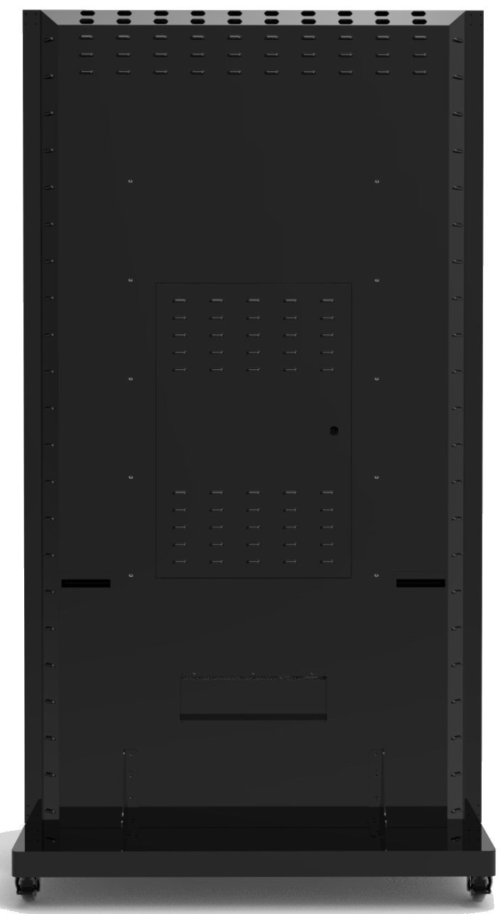 JM-75LD03 rear enclosure and base view