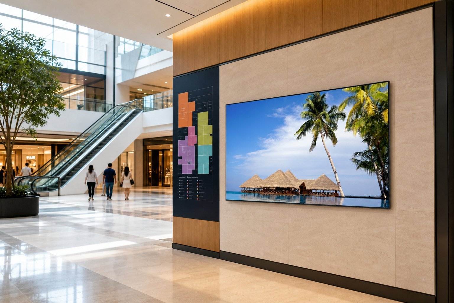 JM-BG9803 used in Shopping Centres